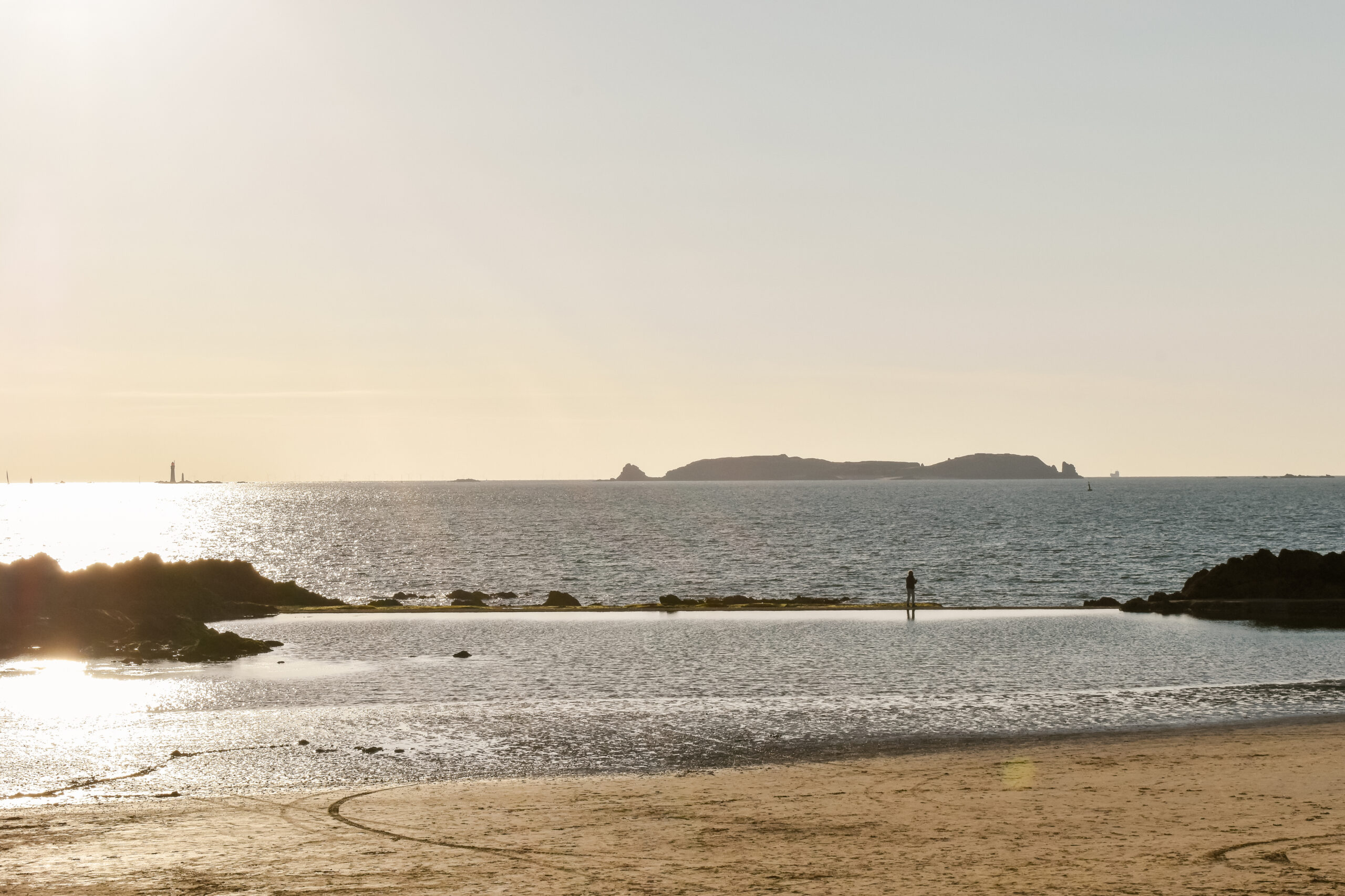 Saint Malo plage de bon secours