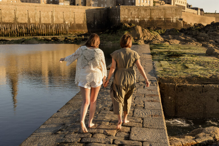 Séance photo mère et fille saint-malo